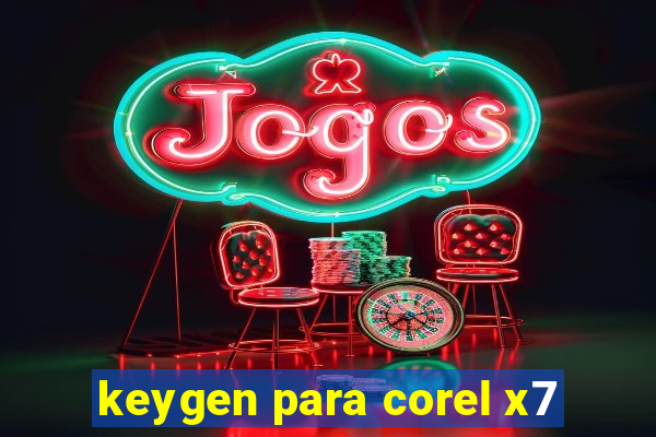 keygen para corel x7